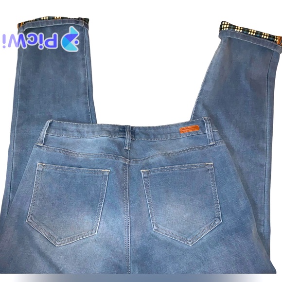 Weatherproof Blue Straight Leg Jeans - Picture 4 of 6